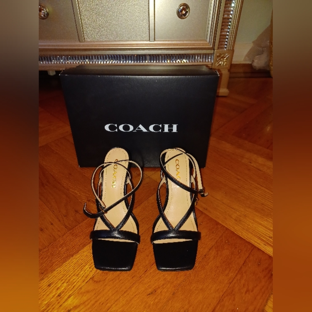 Coach KALI LEATHER HEELS